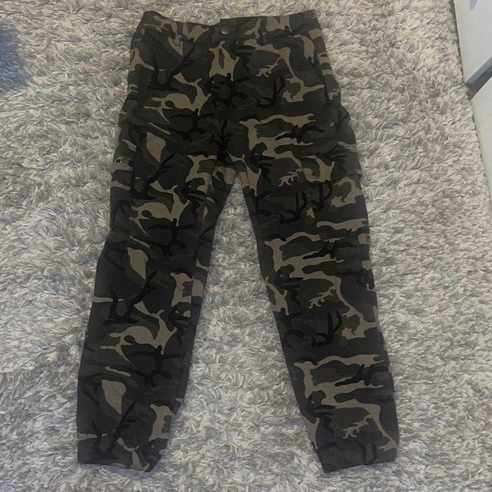 Juniors camouflage Jean joggers